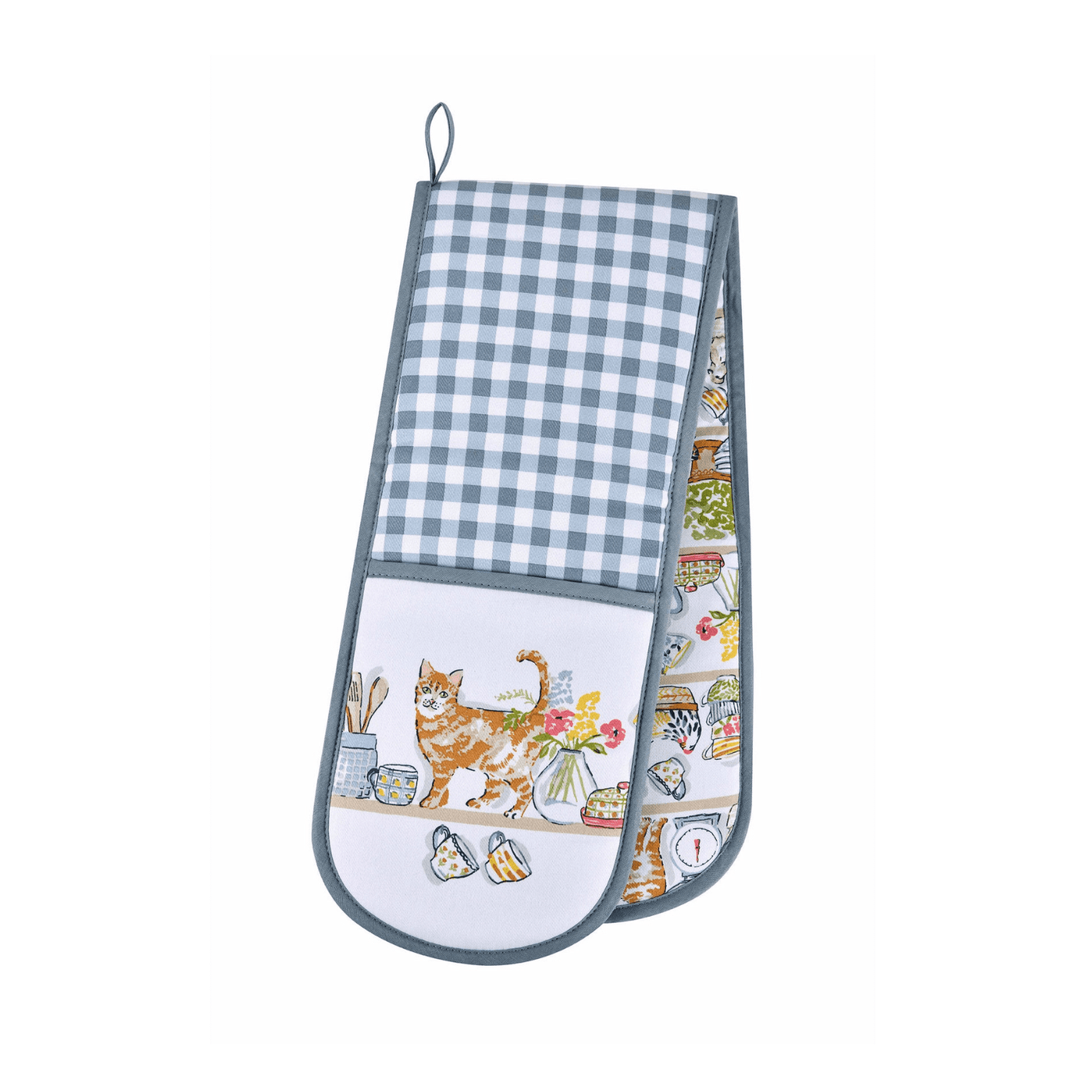 Ulster Weavers Double Oven Glove Pantry Cats