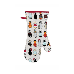 Ulster Weavers Oven Glove Christmas Cats in Waiting
