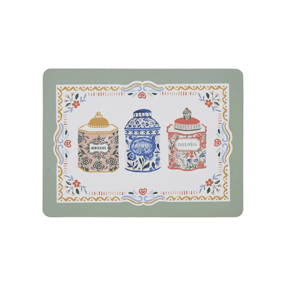 Ulster Weavers Placemats Tea Tins 4-Pack