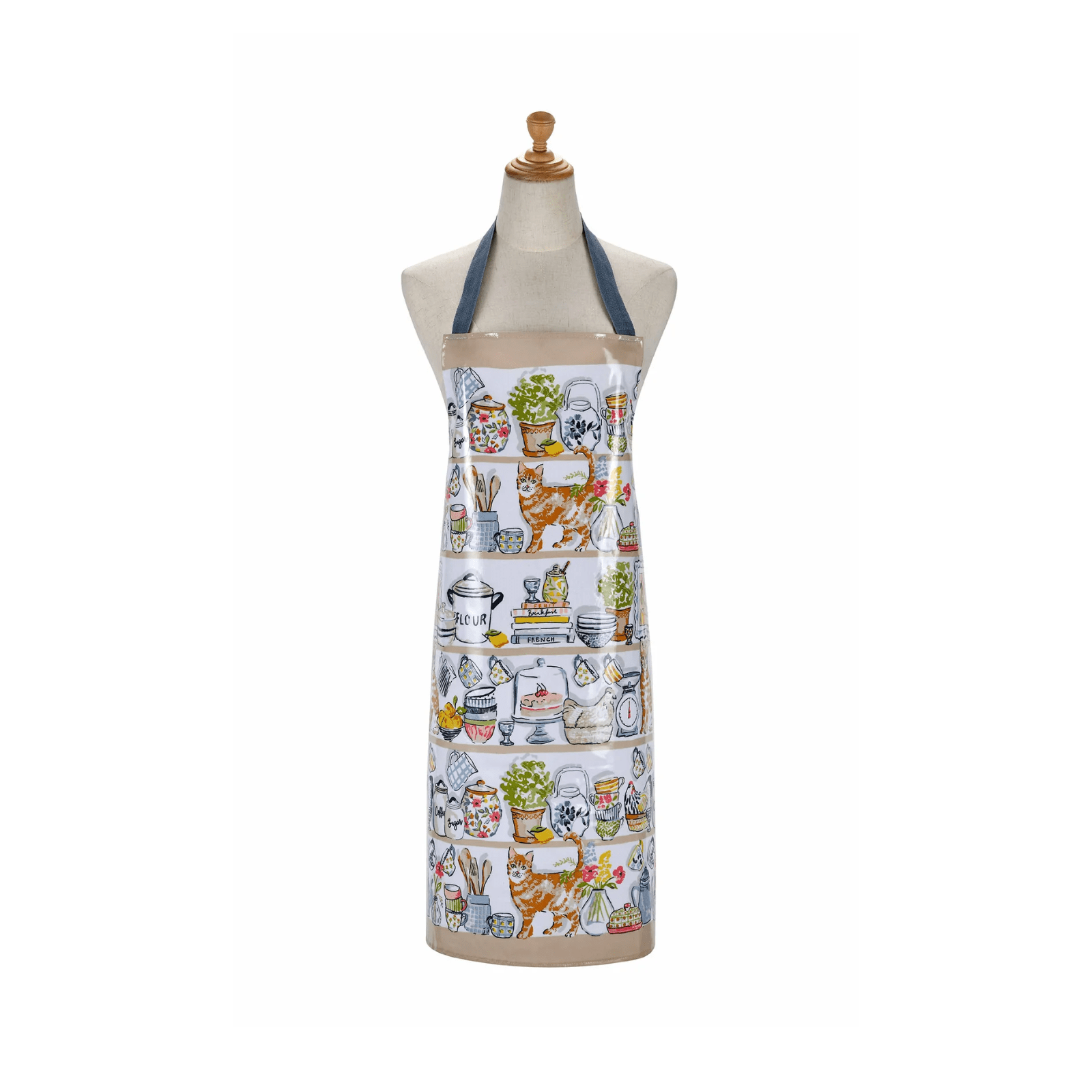 Ulster Weavers PVC Apron Pantry Cats