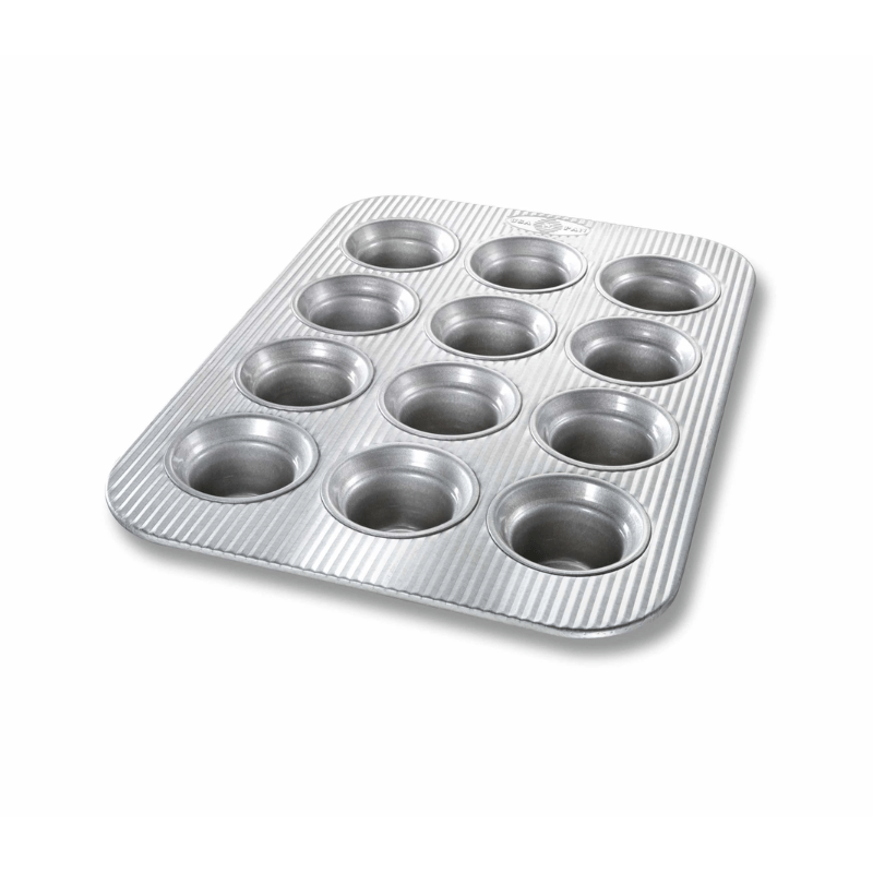 USA PAN Non-Stick Crown Muffin Pan 12 Cup