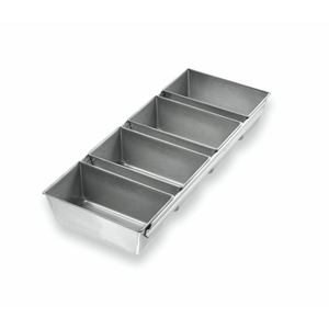 USA PAN Non-Stick Strapped Mini Loaf Pan 4-Piece