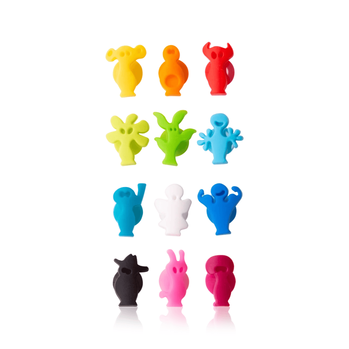Vacu Vin Glass Markers Party People 12 Piece