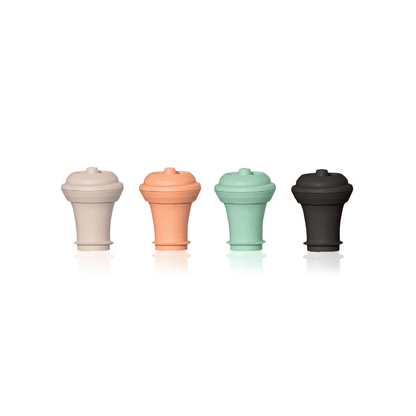 Vacu Vin Vacuum Wine Stoppers in Loop Colours Set of 4