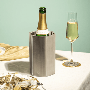Vacu Vin Wine Cooler Hive Stainless Steel