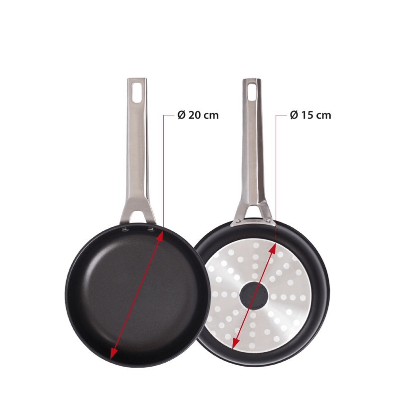 Valira Air Ceramic Induction Non-Stick Frying Pan 20cm The Homestore Auckland