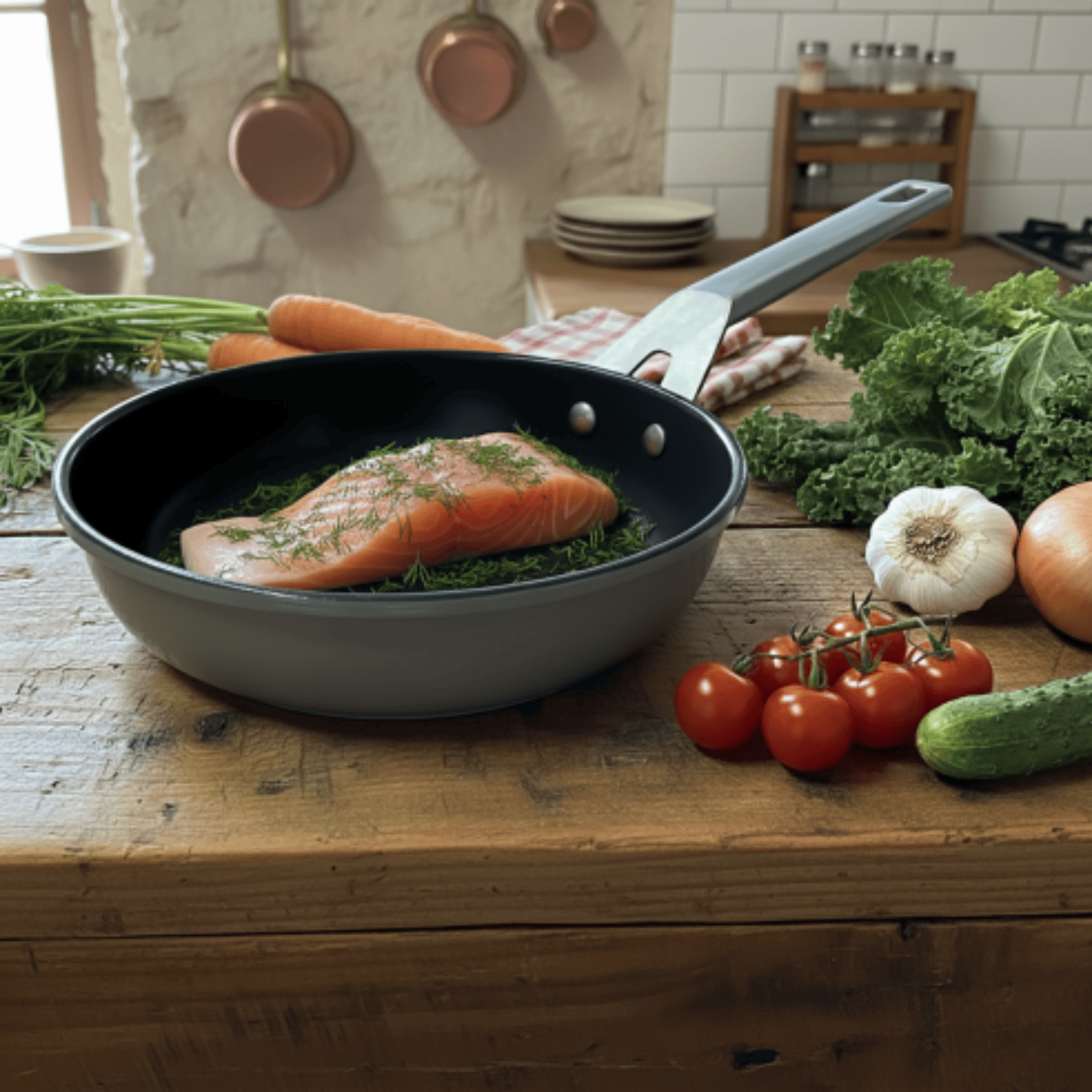 Valira Air Ceramic Induction Non-Stick Frying Pan 24cm