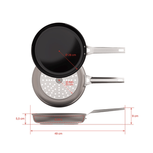 Valira Air Ceramic Induction Non-Stick Frying Pan 28cm