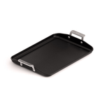 Valira Air Induction Non-Stick Griddle Pan with Side Handles 34cm x 25cm + Silicone Handle Covers