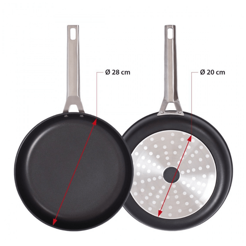 Valira Air Induction Non-Stick Saute Pan 28cm