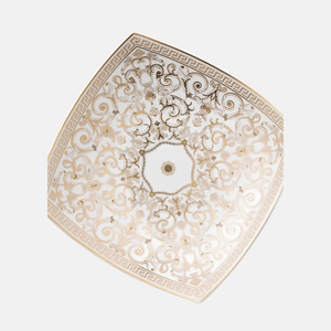 Versace Medusa Gala Square Plate 18cm