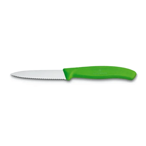 Victorinox Swiss Classic Paring Knife Serrated 8cm Green