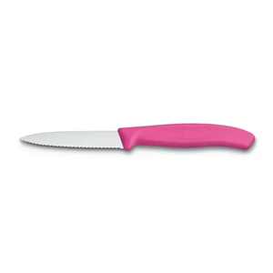 Victorinox Swiss Classic Paring Knife Serrated 8cm Pink