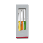Victorinox Swiss Classic Paring Knife Set 3-Piece Yellow/Orange/Green