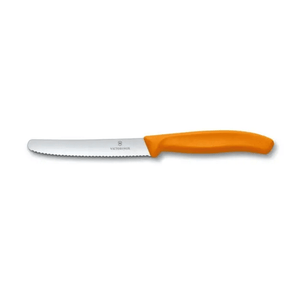 Victorinox Swiss Classic Tomato Knife Serrated 11cm Orange