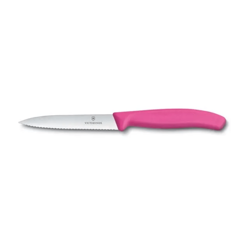 Victorinox Swiss Classic Vegetable Knife Serrated 10cm Pink