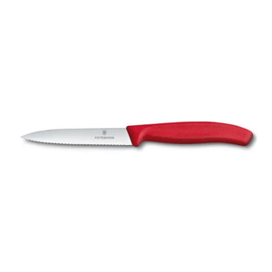 Victorinox Swiss Classic Vegetable Knife Serrated 10cm Red