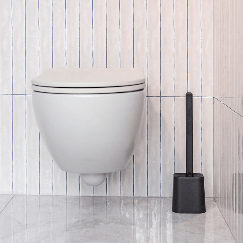 Vigar Essential Eco Toilet Set Black