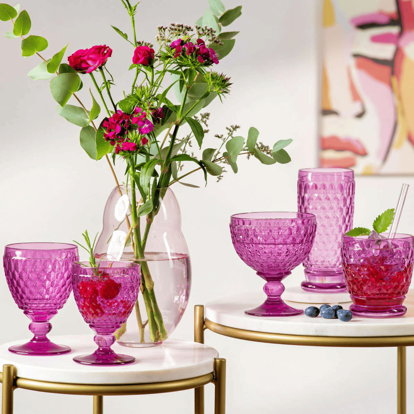 Villeroy & Boch Boston Red Wine Goblet Berry