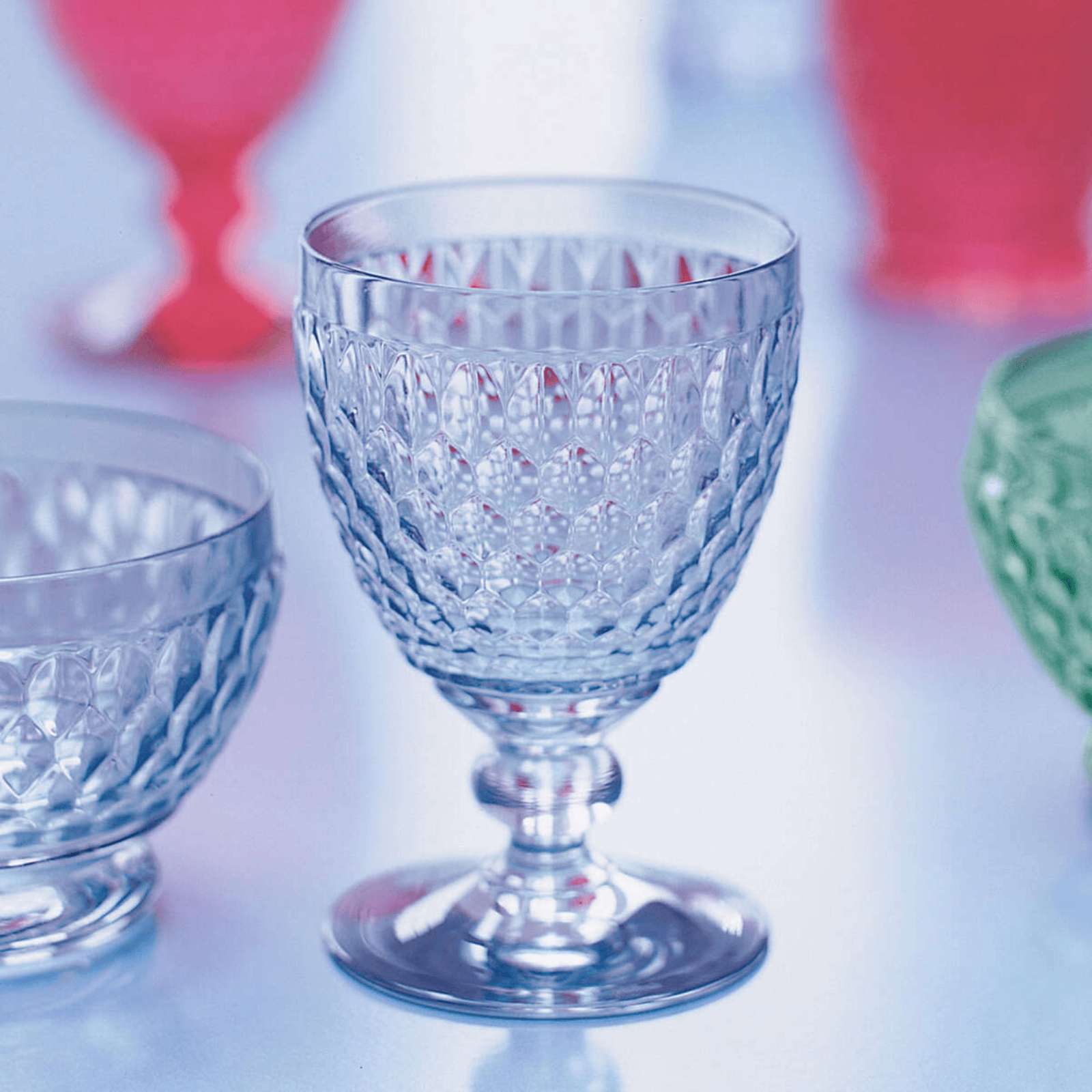 Villeroy & Boch Boston Red Wine Goblet Blue