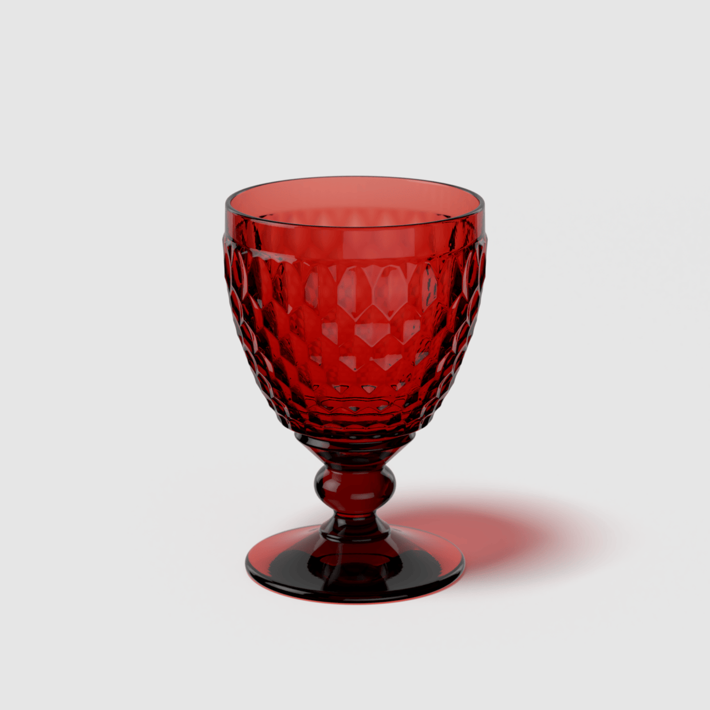 Villeroy & Boch Boston Red Wine Goblet Red
