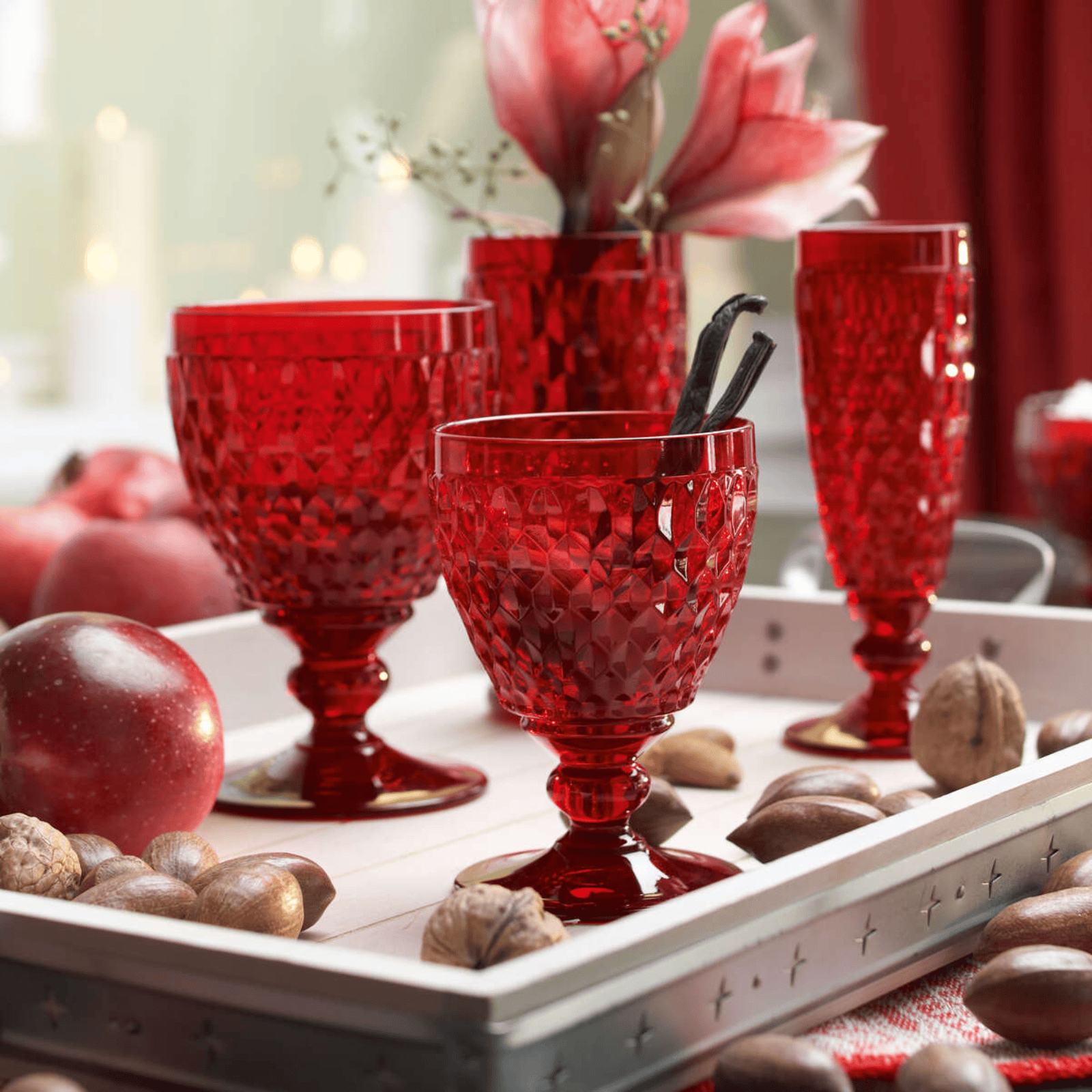 Villeroy & Boch Boston Water Tumbler Red