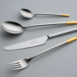 Villeroy & Boch Ella Partially Gold Cutlery Set 24-Piece