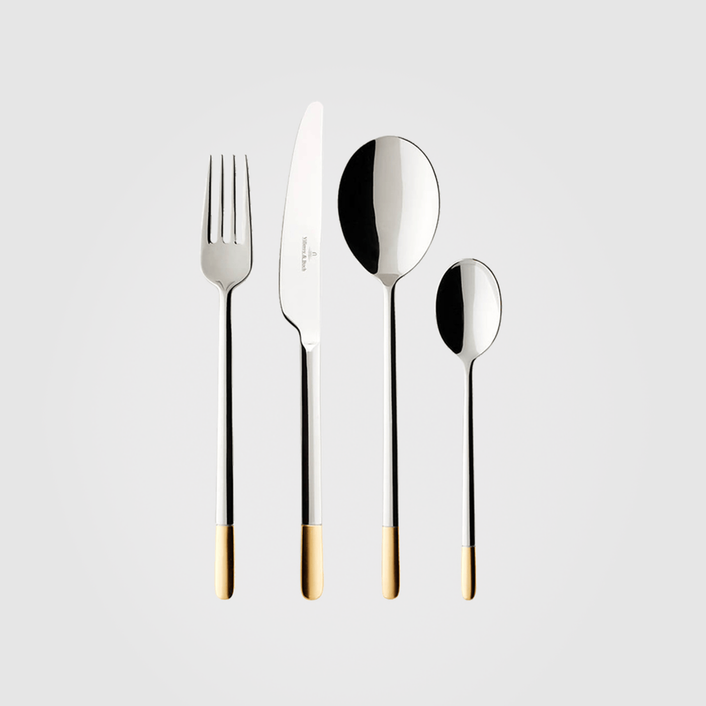 Villeroy & Boch Ella Partially Gold Cutlery Set 24-Piece