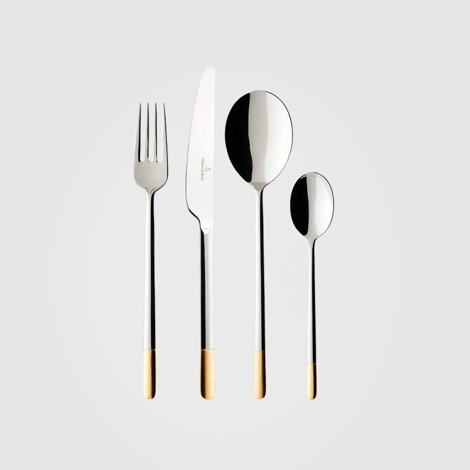 Villeroy & Boch Ella Partially Gold Cutlery Set 24-Piece