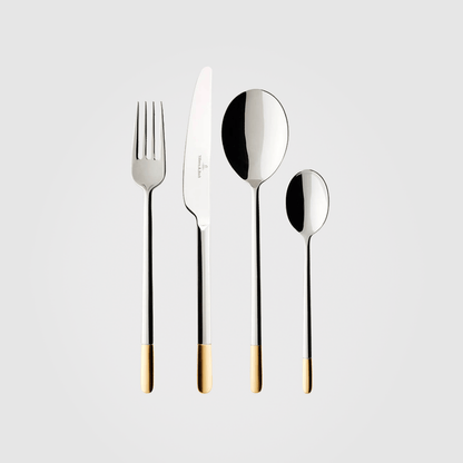 Villeroy & Boch Ella Partially Gold Cutlery Set 24-Piece