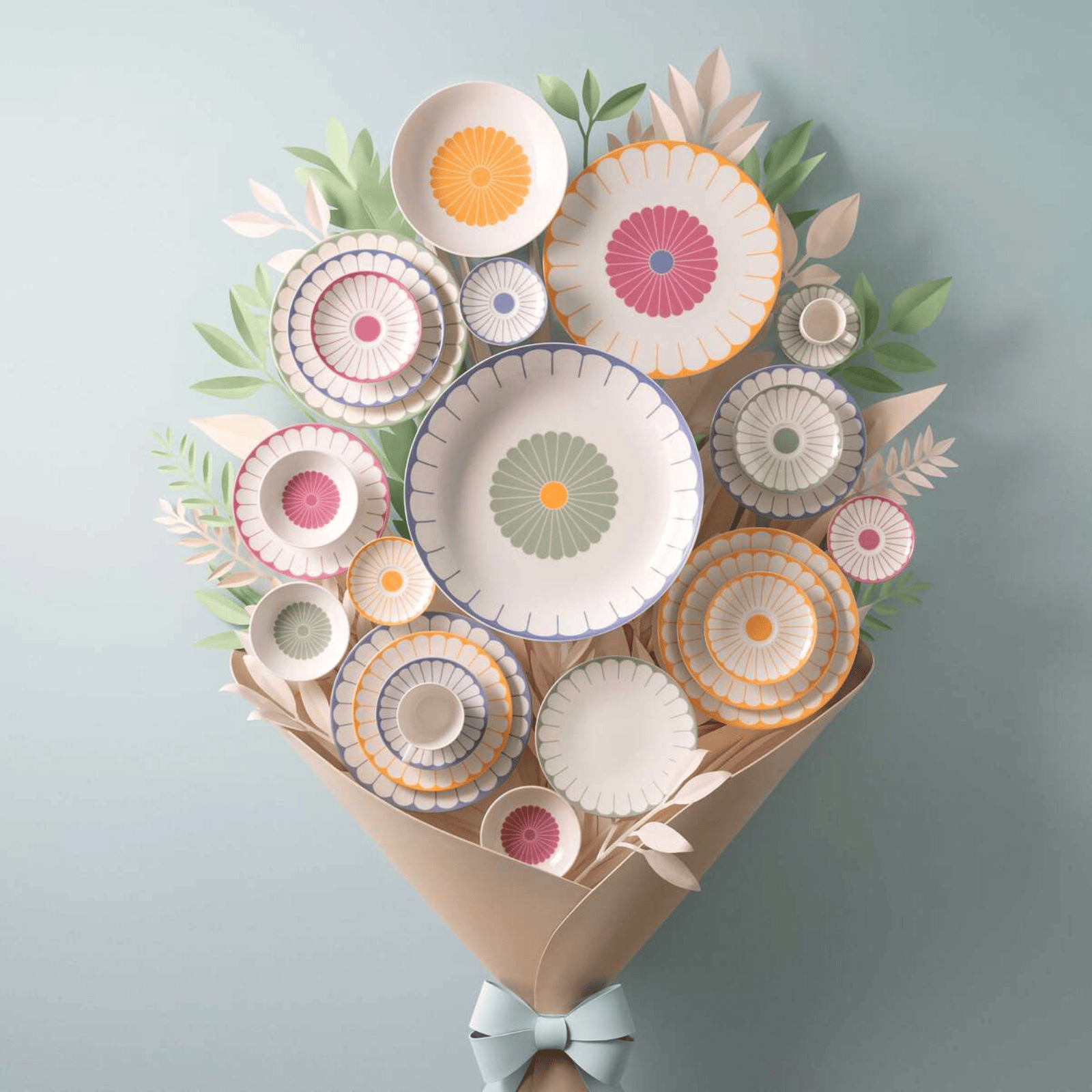 Villeroy & Boch Fleur Couleur Salad Bowl