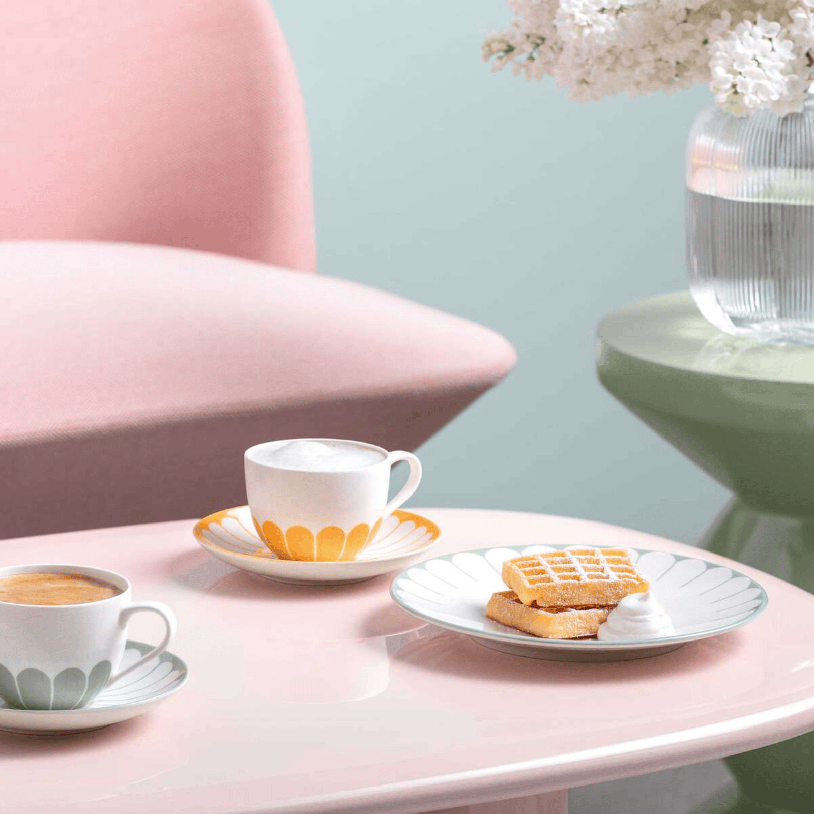 Villeroy & Boch Fleur Vert Breakfast/Dessert Plate