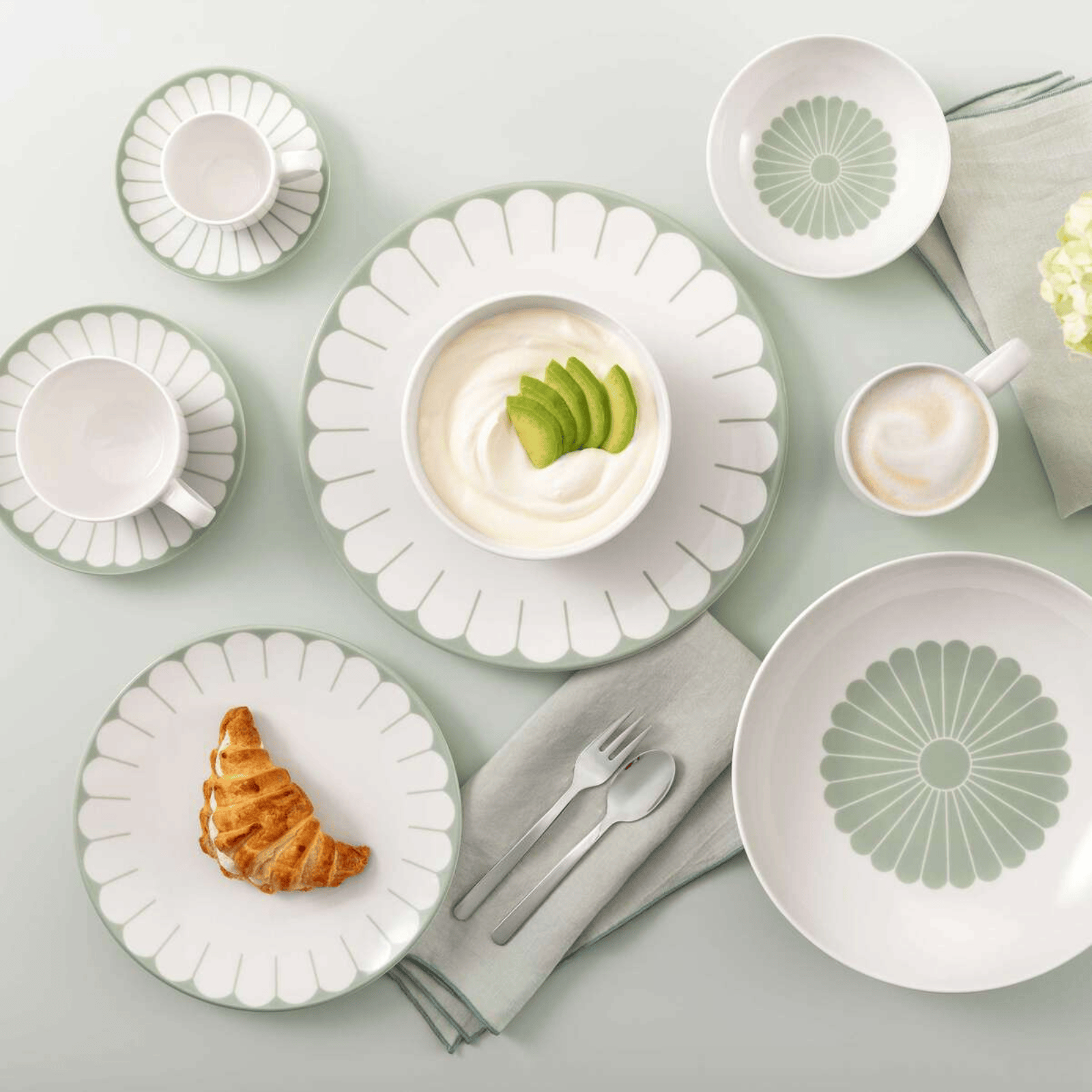 Villeroy & Boch Fleur Vert Pasta Bowl