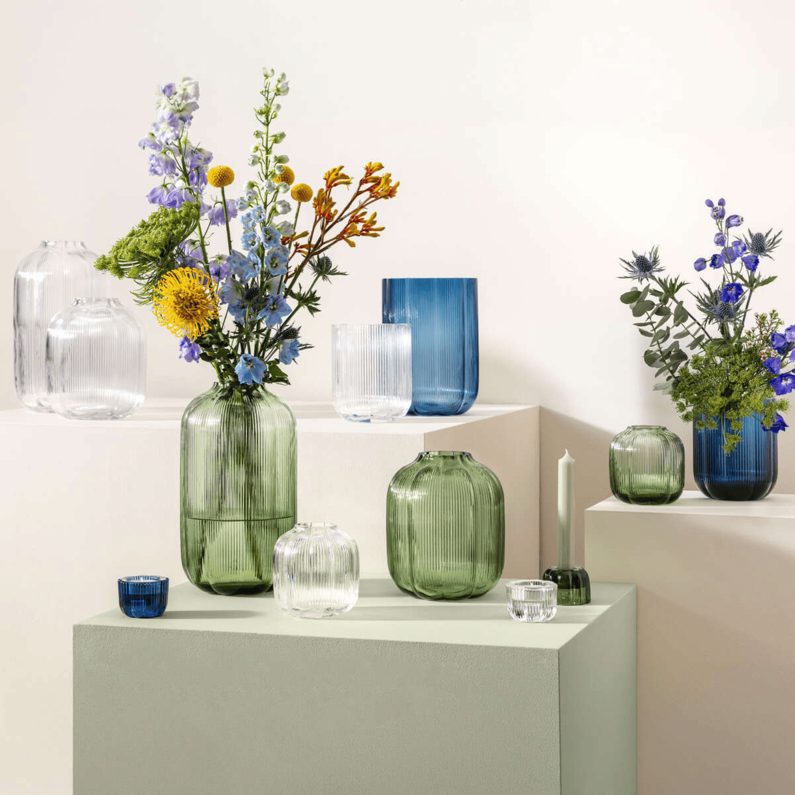 Villeroy & Boch Fleur Vert Vase 190mm