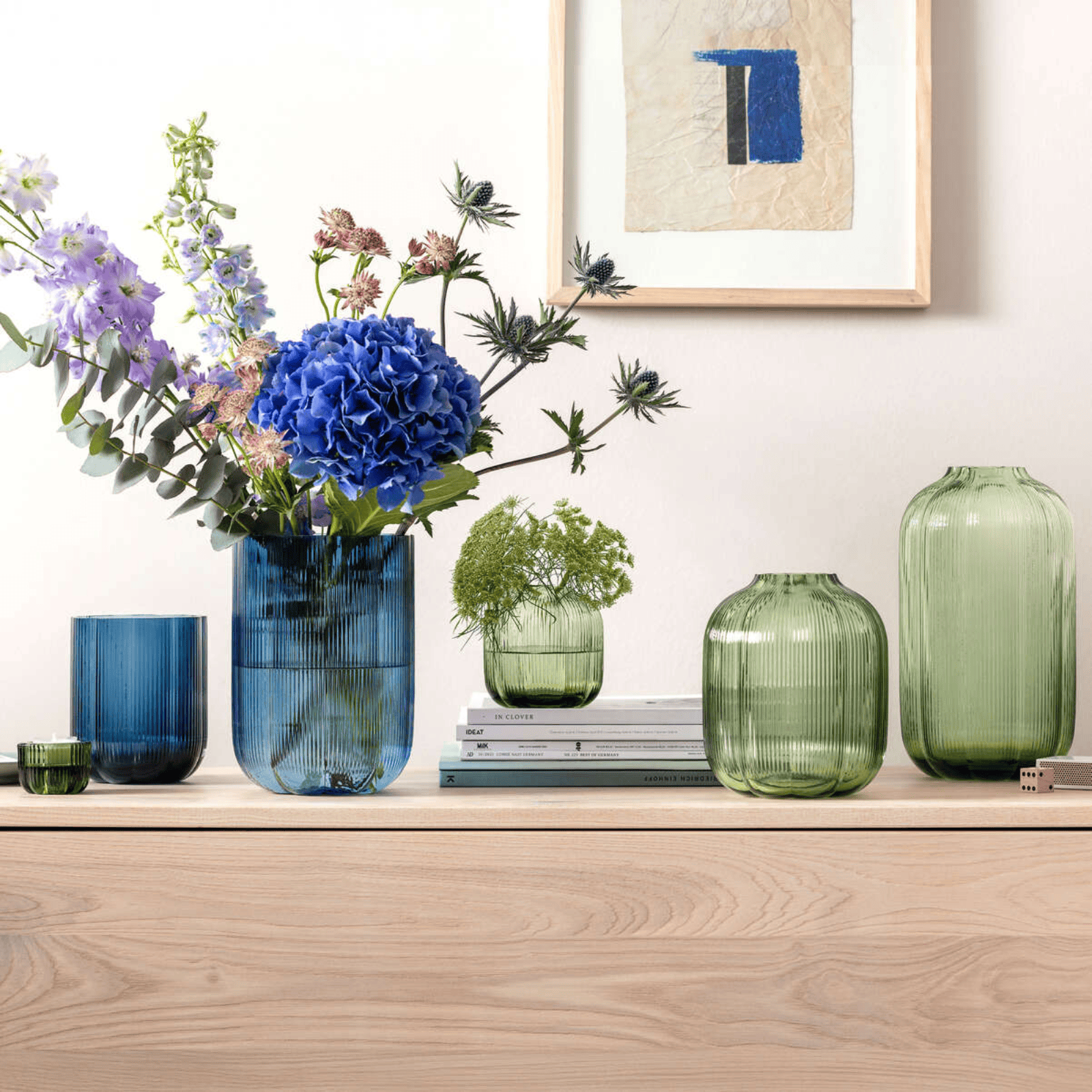 Villeroy & Boch Fleur Vert Vase 280mm