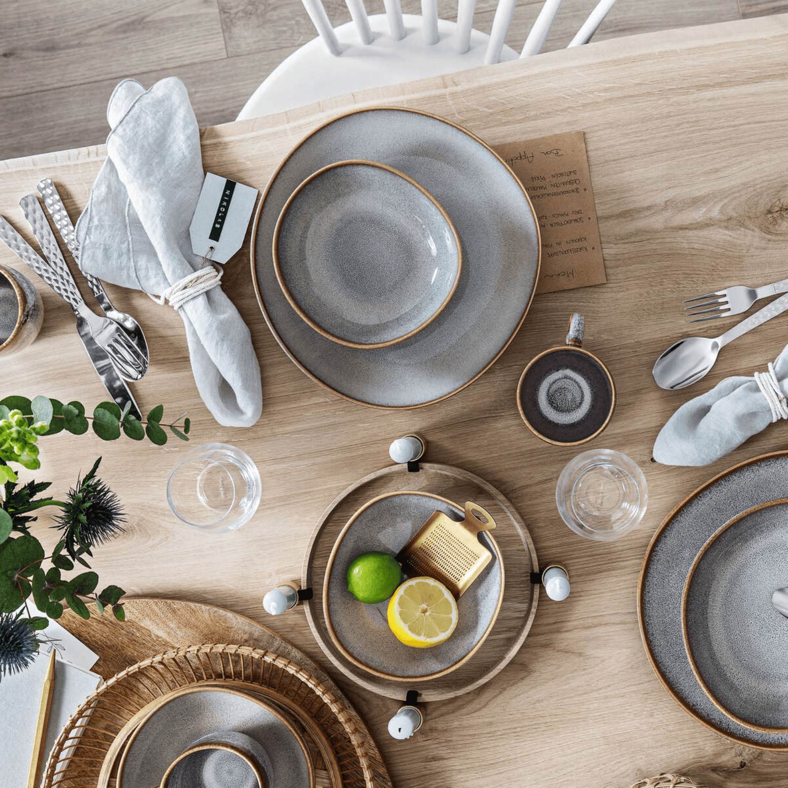 Villeroy & Boch Lave Beige Pasta Bowl