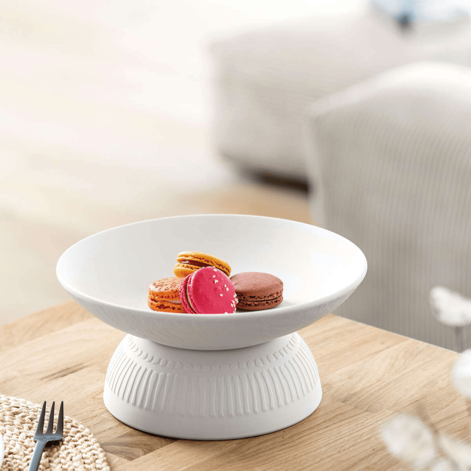 Villeroy & Boch Manufacture Rock Blanc Bowl Flat