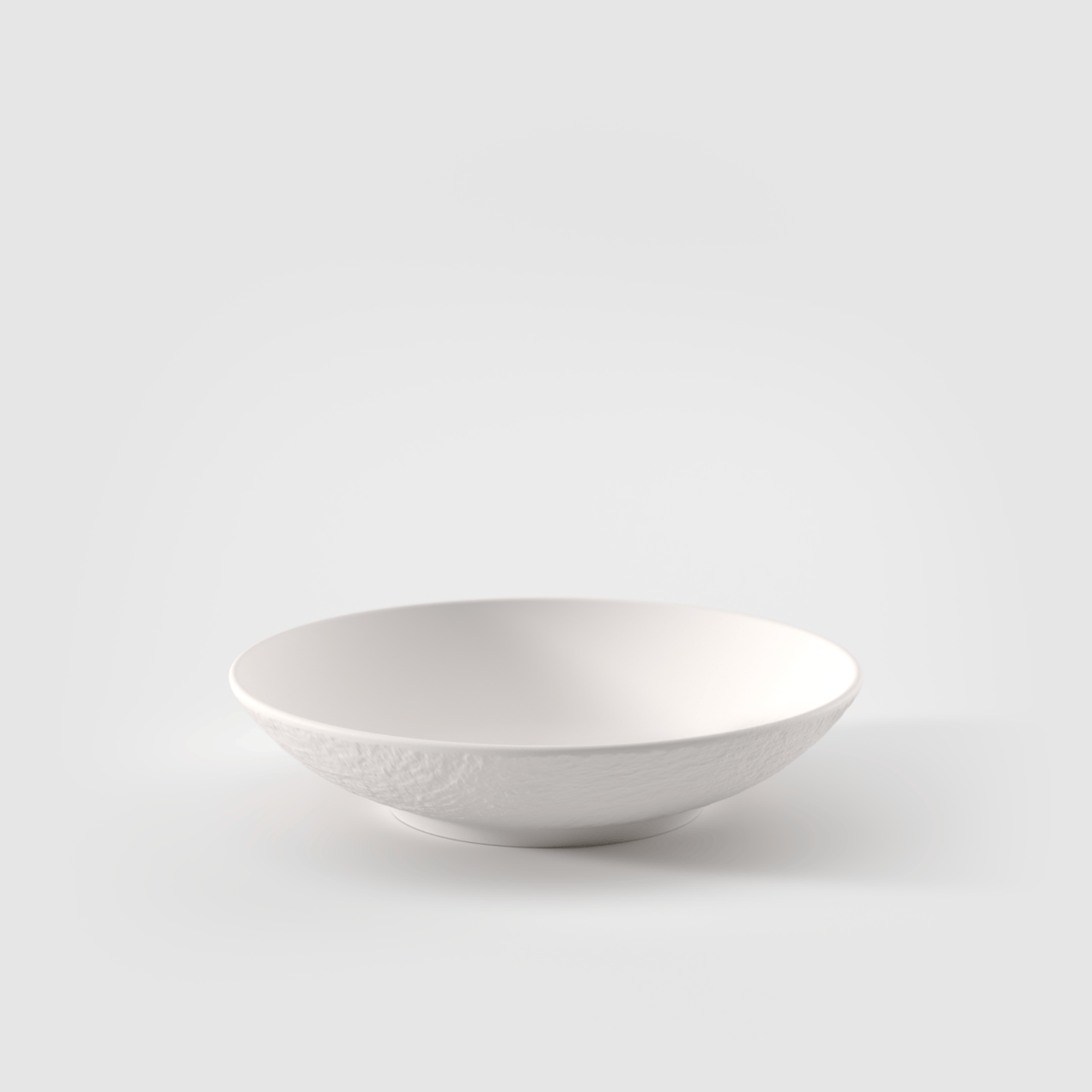Villeroy & Boch Manufacture Rock Blanc Bowl Flat