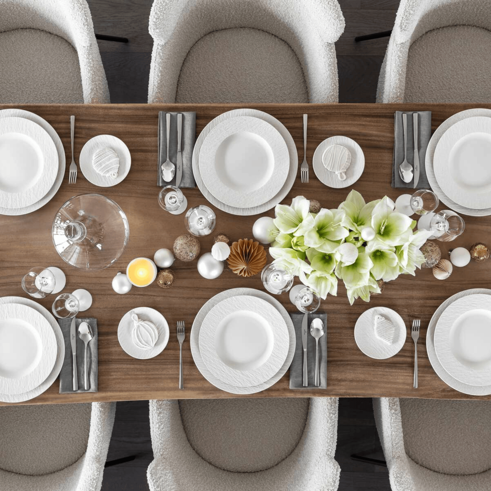 Villeroy & Boch Manufacture Rock Blanc Bread Plate