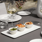 Villeroy & Boch Manufacture Rock Blanc Dip Bowl Set 4-Piece