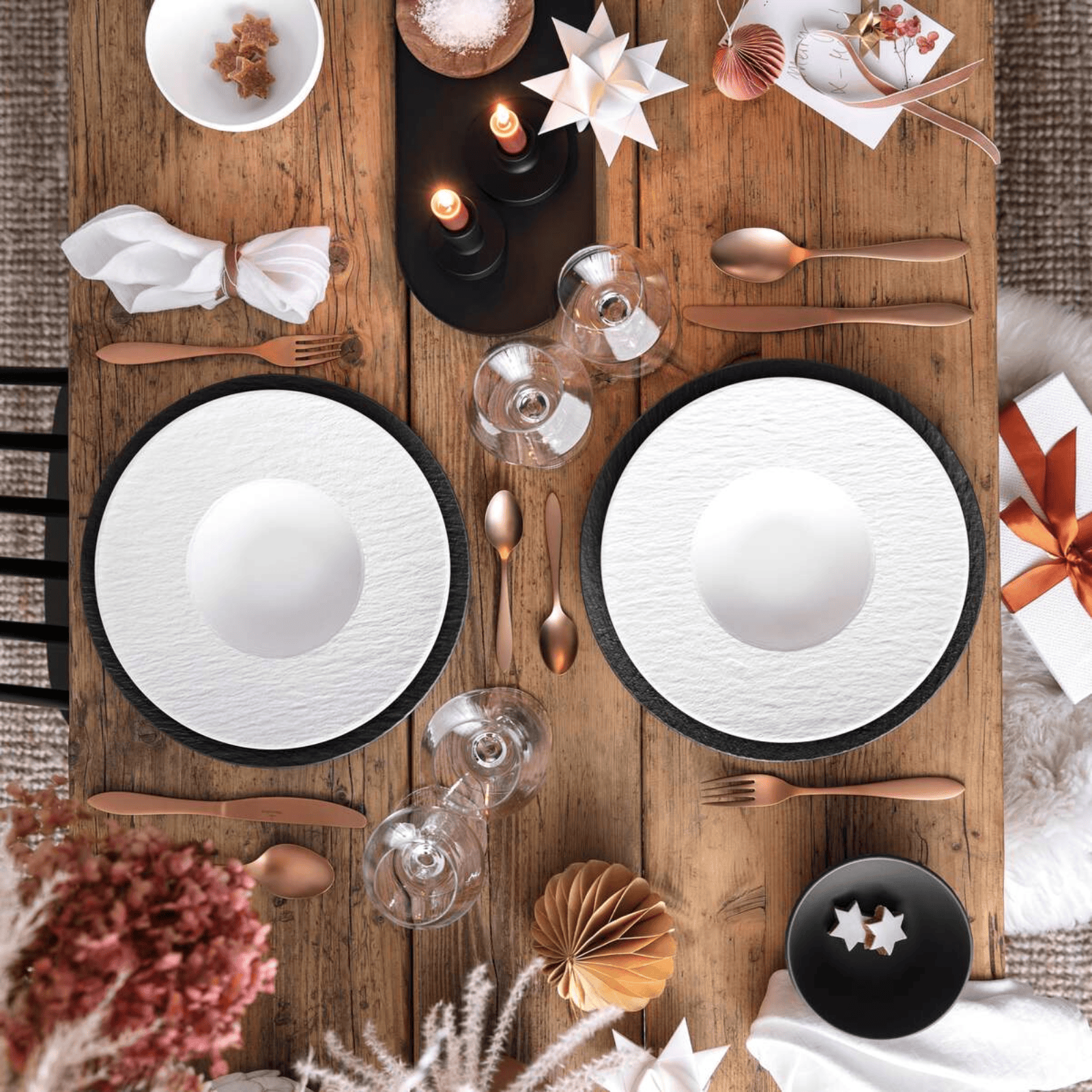 Villeroy & Boch Manufacture Rock Blanc Pasta Plate