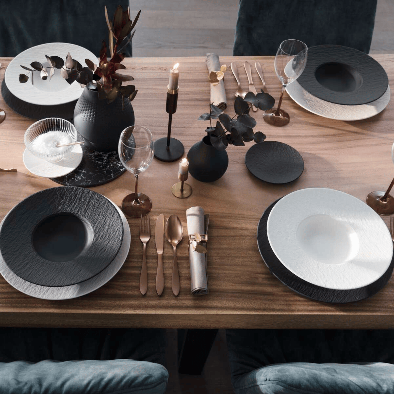 Villeroy & Boch Manufacture Rock Blanc Pasta Plate