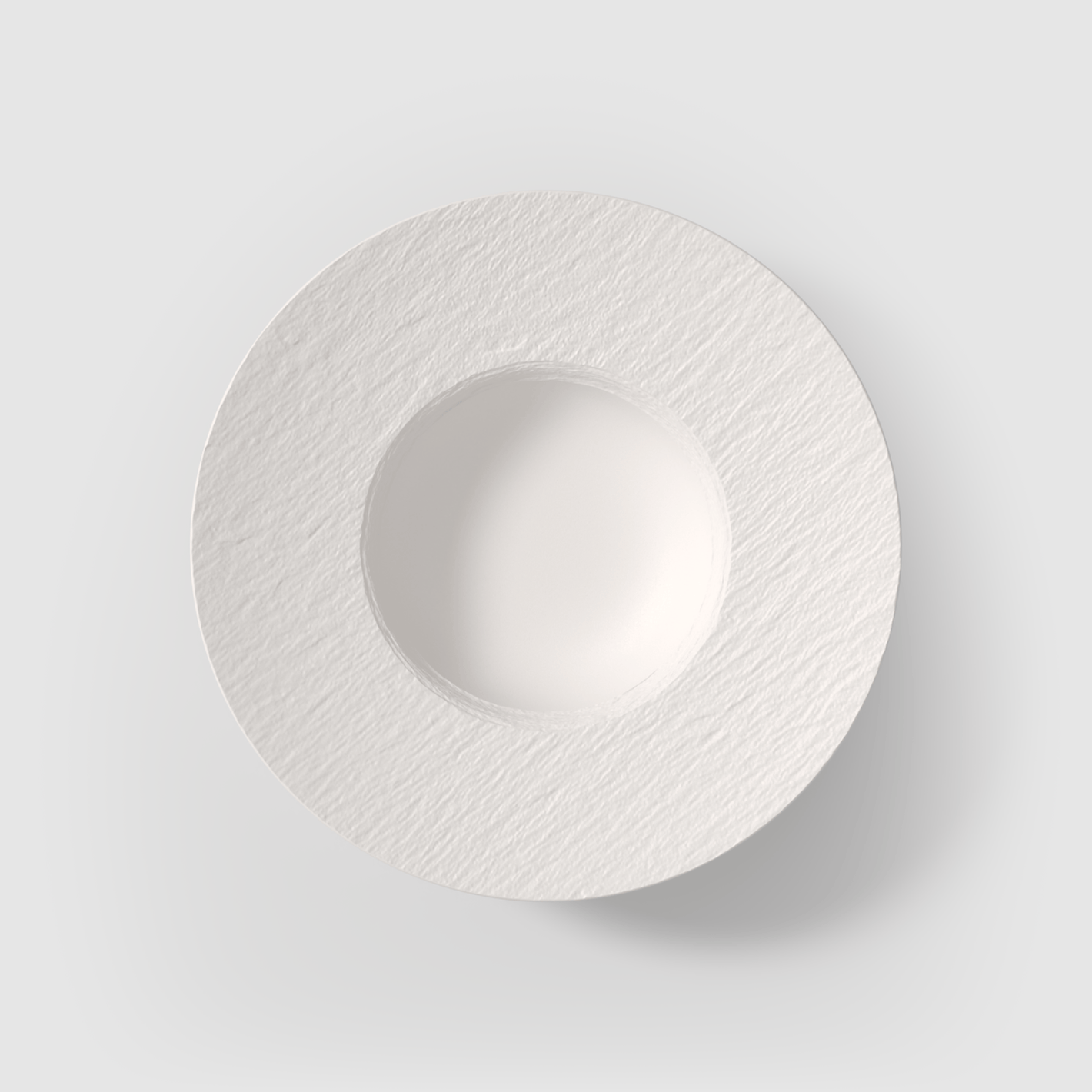 Villeroy & Boch Manufacture Rock Blanc Pasta Plate