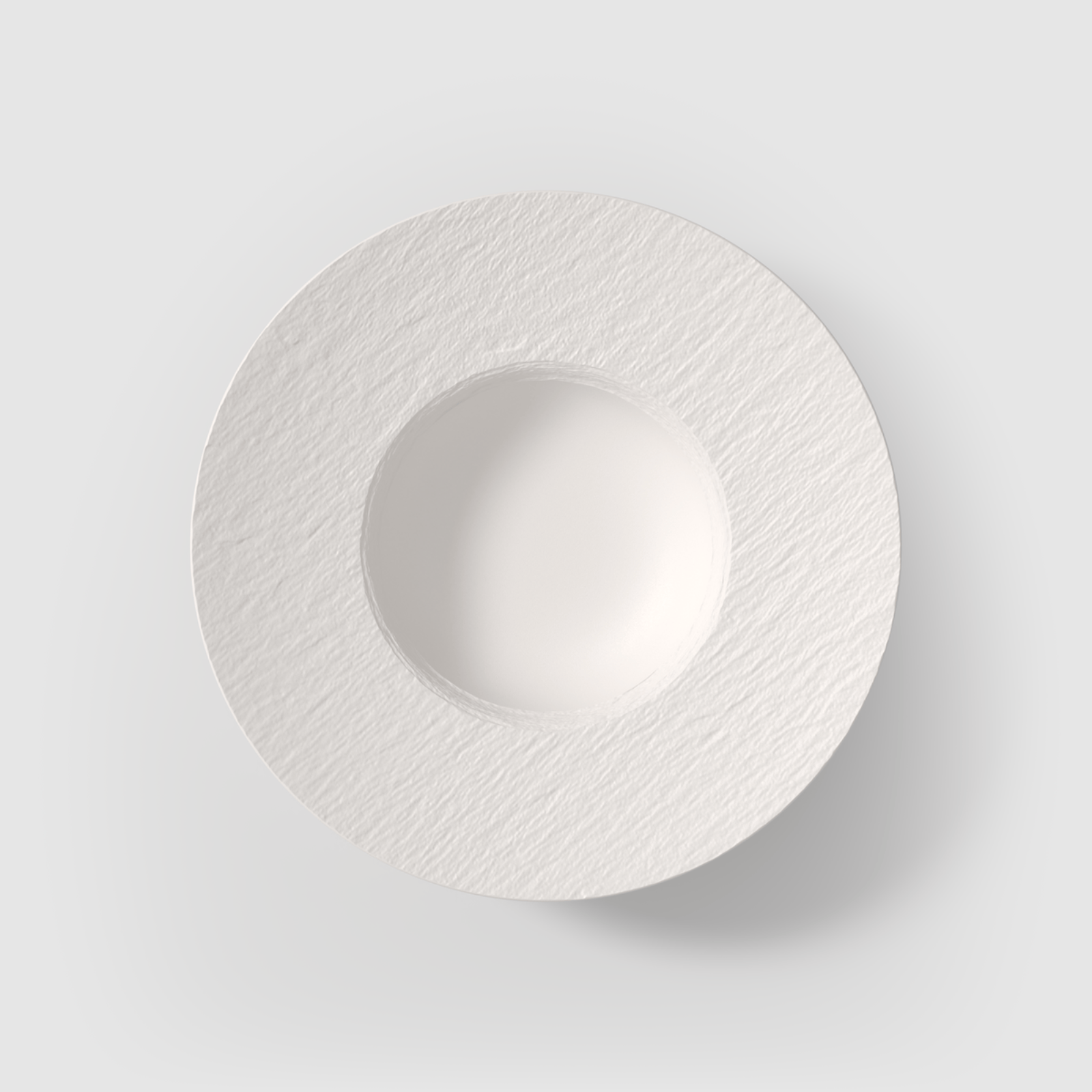 Villeroy & Boch Manufacture Rock Blanc Pasta Plate