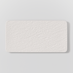 Villeroy & Boch Manufacture Rock Blanc Rectangular Serving Plate