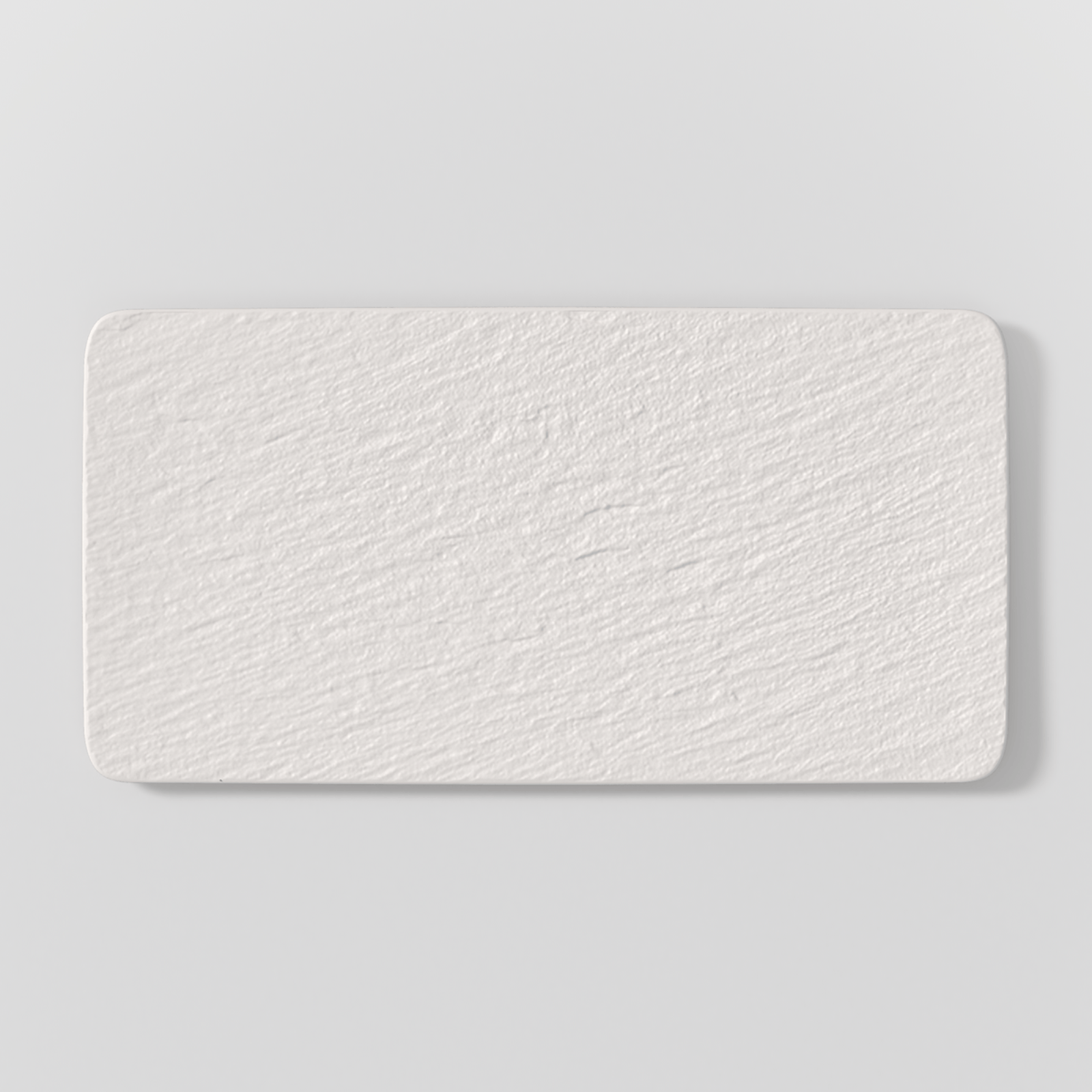 Villeroy & Boch Manufacture Rock Blanc Rectangular Serving Plate