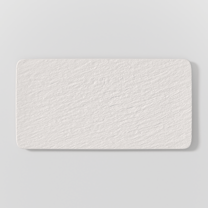 Villeroy & Boch Manufacture Rock Blanc Rectangular Serving Plate