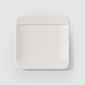Villeroy & Boch Manufacture Rock Blanc Square Flat Plate