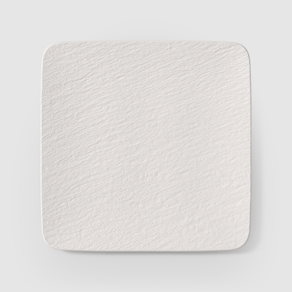 Villeroy & Boch Manufacture Rock Blanc Square Serving Plate