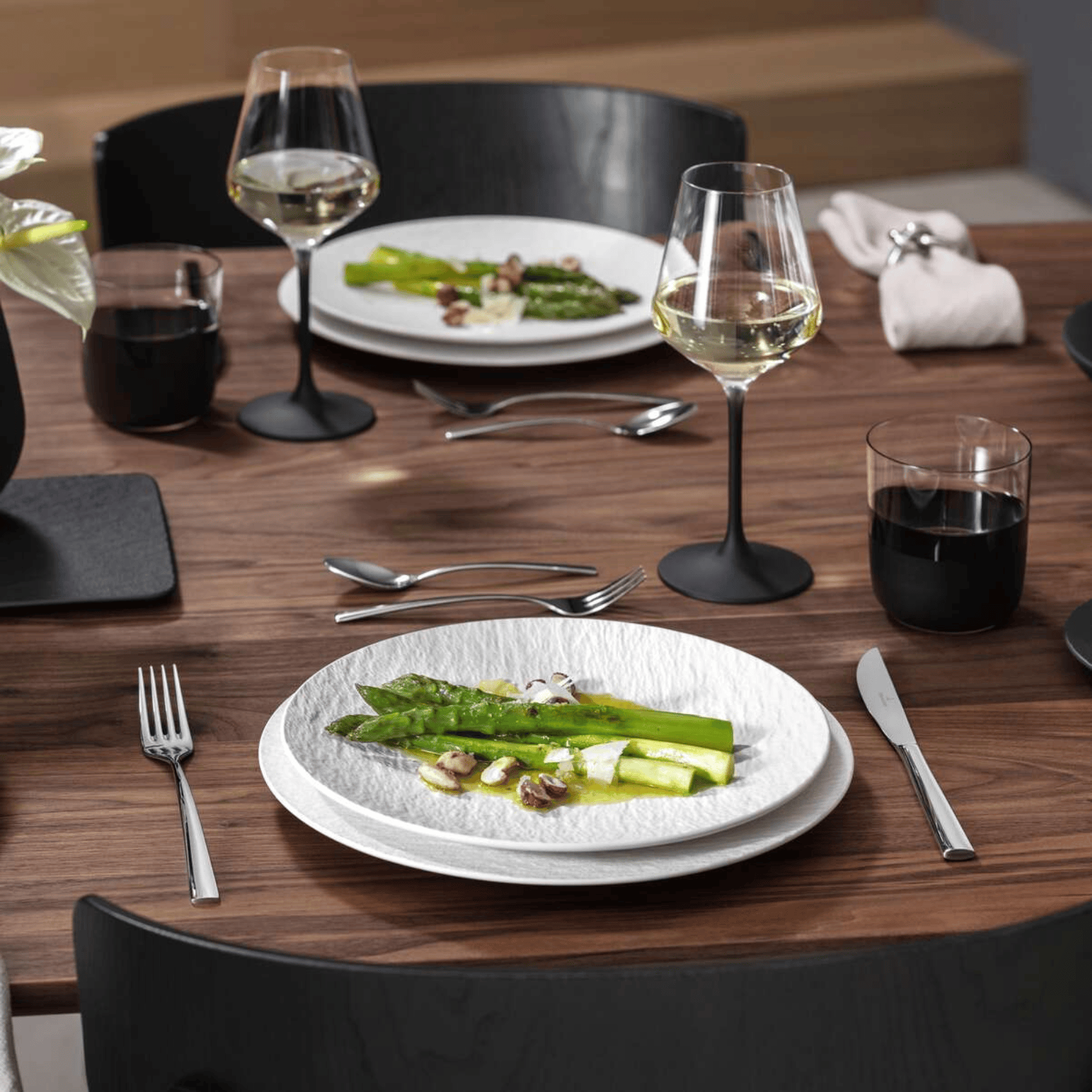 Villeroy & Boch Manufacture Rock Blanc Universal Plate Coupe